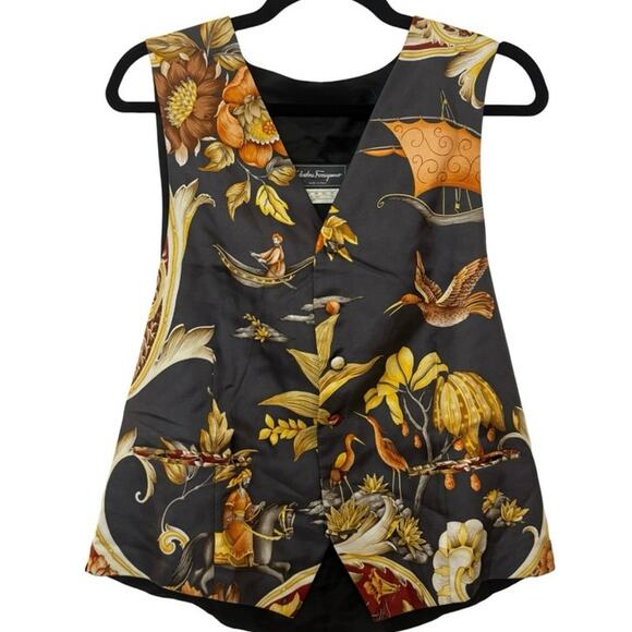 Salvatore Ferragamo Jackets & Blazers - Salvatore Ferragamo Vest